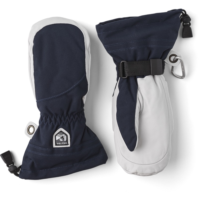 Hestra Heli W Mitt|Black/Off White|Grey/Off White|5|6|7|8