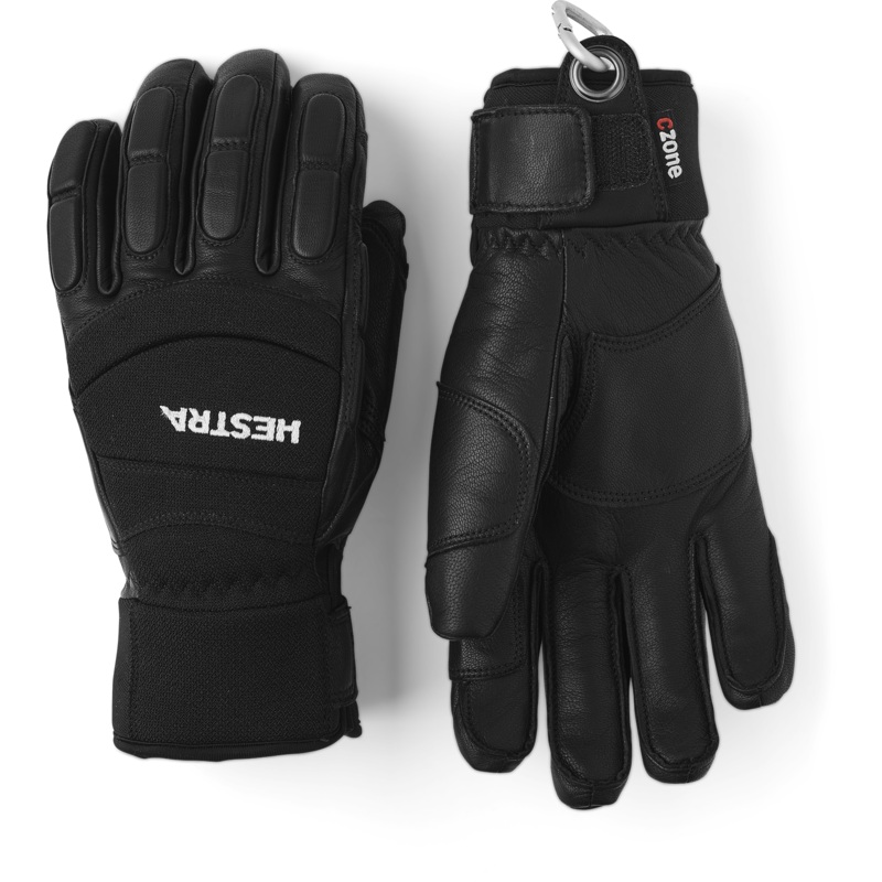 Hestra Vertical Cut Czone|Black/Black|6|7|8|9|10|11