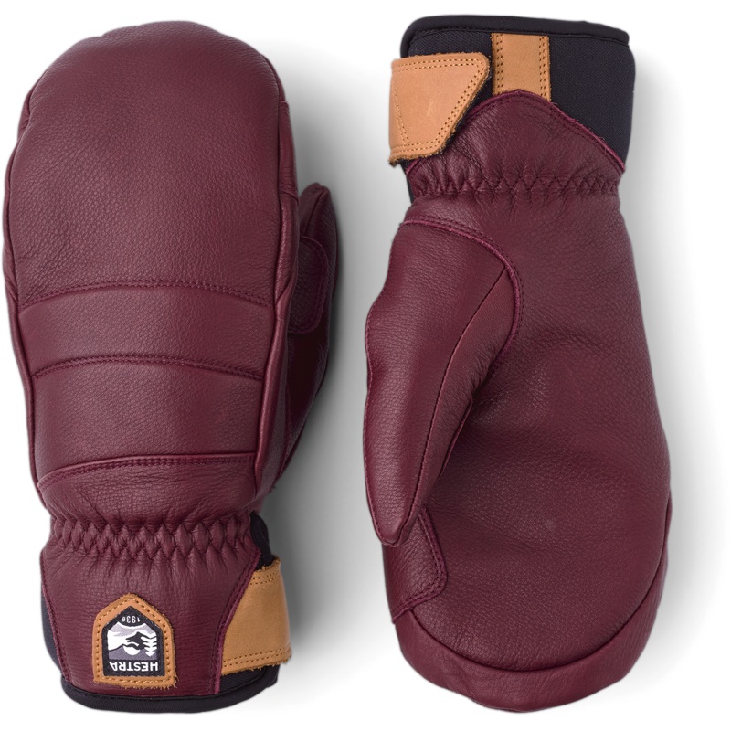 Hestra W Fall Line Mitt|Bordeaux|8|9