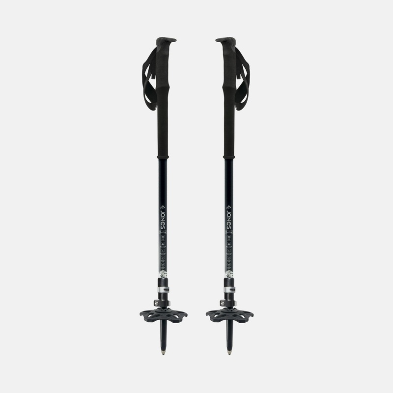 Jones Flip-Lock Talon|Silver|105-135cm