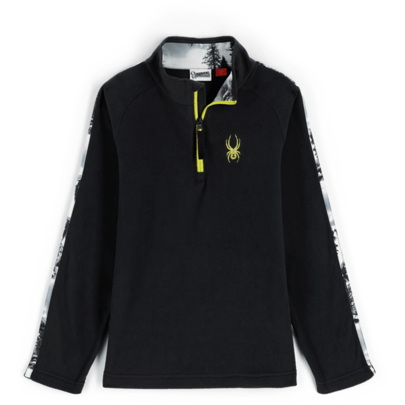 Spyder Youth Speed Fleece|Black|Tropic|L|M|S