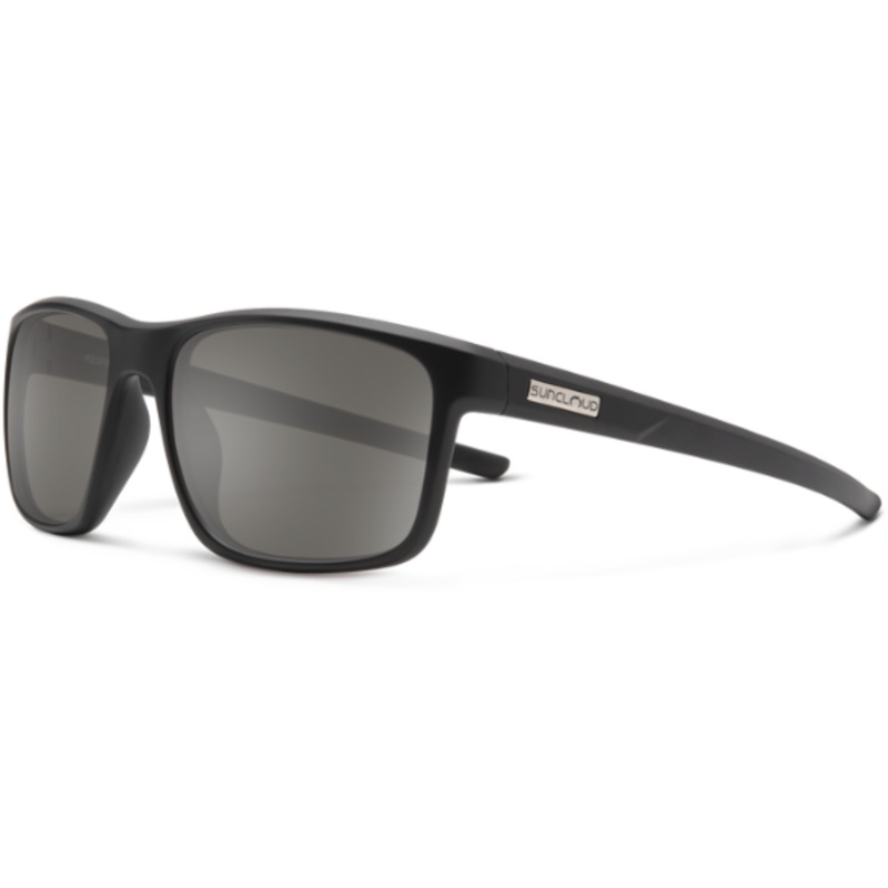 Suncloud Respek|Matte Black w/Polarized Gray Lens|Burnished Brown w/Polarized Brown Lens