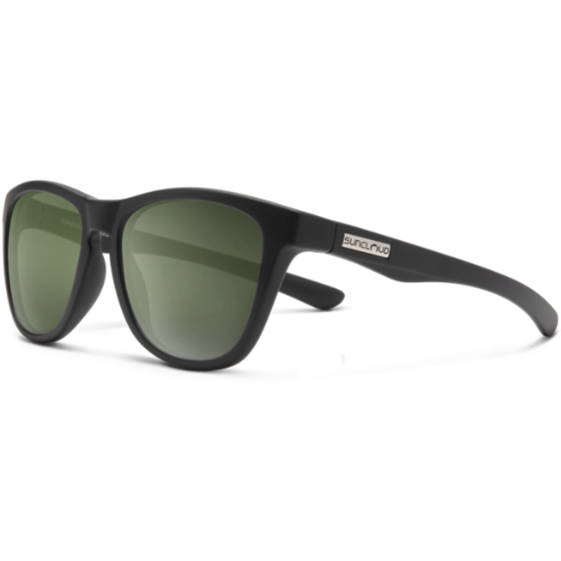 Suncloud Topsail|Matte Black w/Polarized Gray Green Lens|Matte Black w/Polarized Red Mirror Lens|Burnished Brown w/Polarized Brown Lens|Matte Crystal w/Polarized Blue Mirror Lens