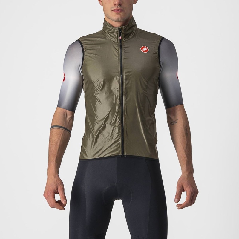 Castelli Aria Vest|Moss Brown|L|M|S|XL|XXL