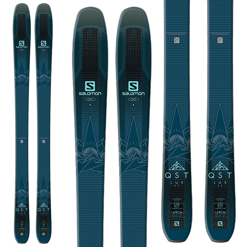 Salomon QST Lux 92 Skis|153cm|Dark Blue/Light Blue|Female