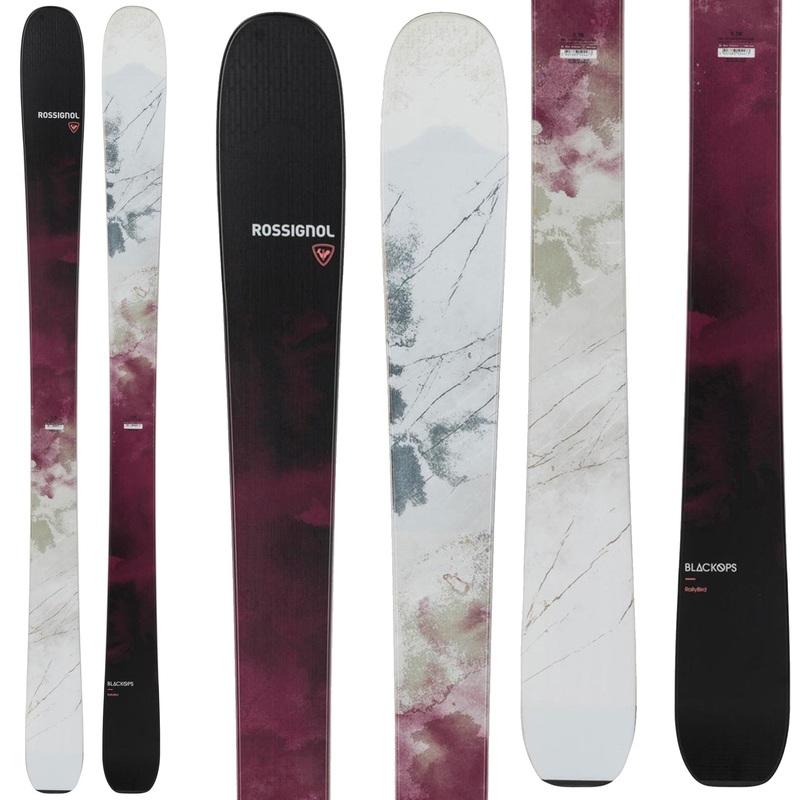 Blackops Rallybird Skis|162cm|170cm|Black/Purple|Female