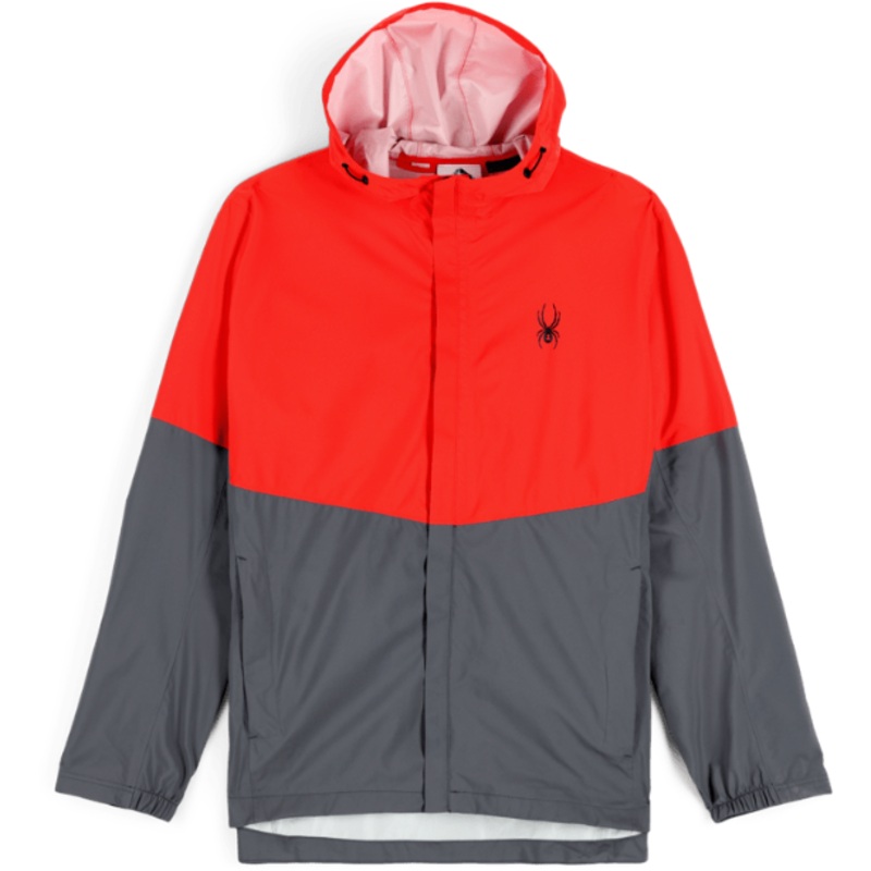 Spyder Mist Rain Jacket|Volcano|Black|S|M|L|XL|XXL
