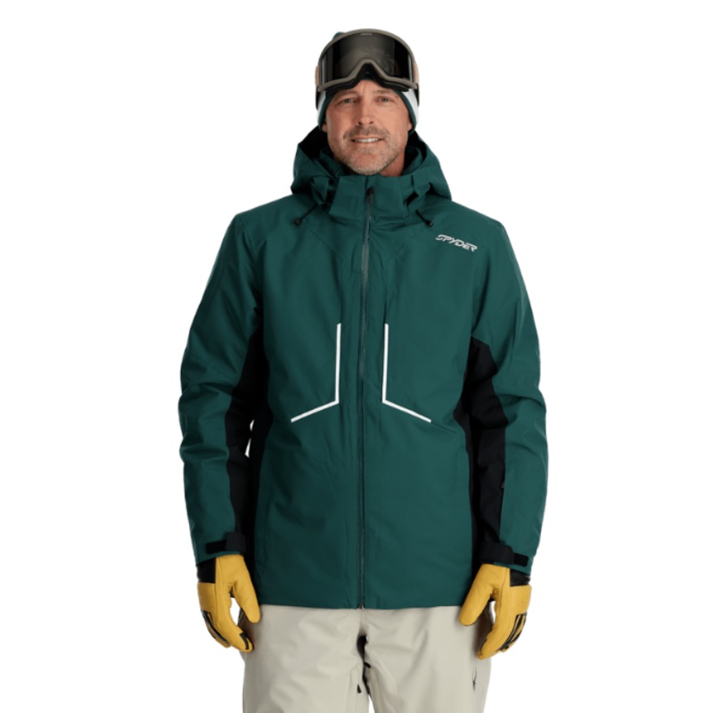 Spyder Primer Jacket|CYPRESS GREEN|BLACK|S|M|L|XL|XXL