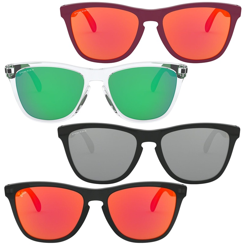 Frogskins Mix|Unisex|Matte Black Ink/ Prizm Ruby MOTO|Polished Black w/Prizm Black Iridium|Polished Clear w/Prizm Jade|Vampirella w/Prizm Ruby