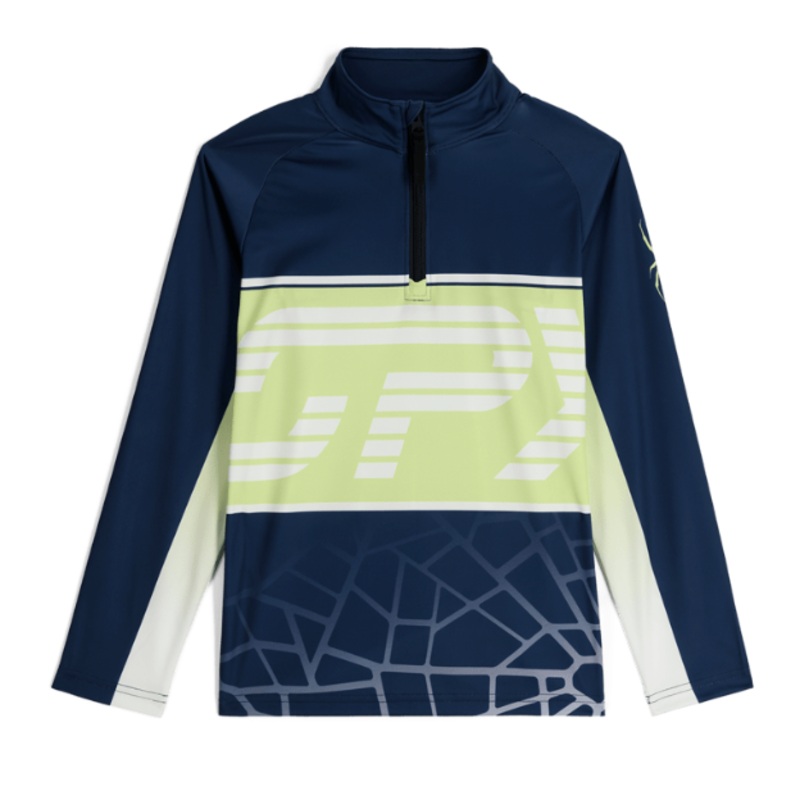 Spyder Web Youth 1/2 Zip|TRUE NAVY|S|M|L|XL
