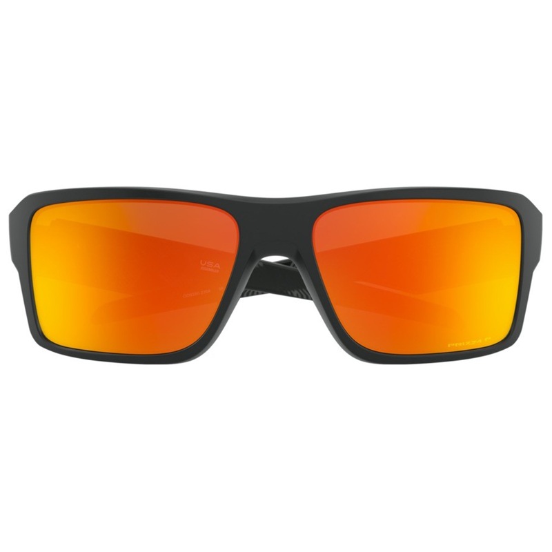 Double Edge Sunglasses|Unisex|Matte Black/ Prizm Ruby Polarized