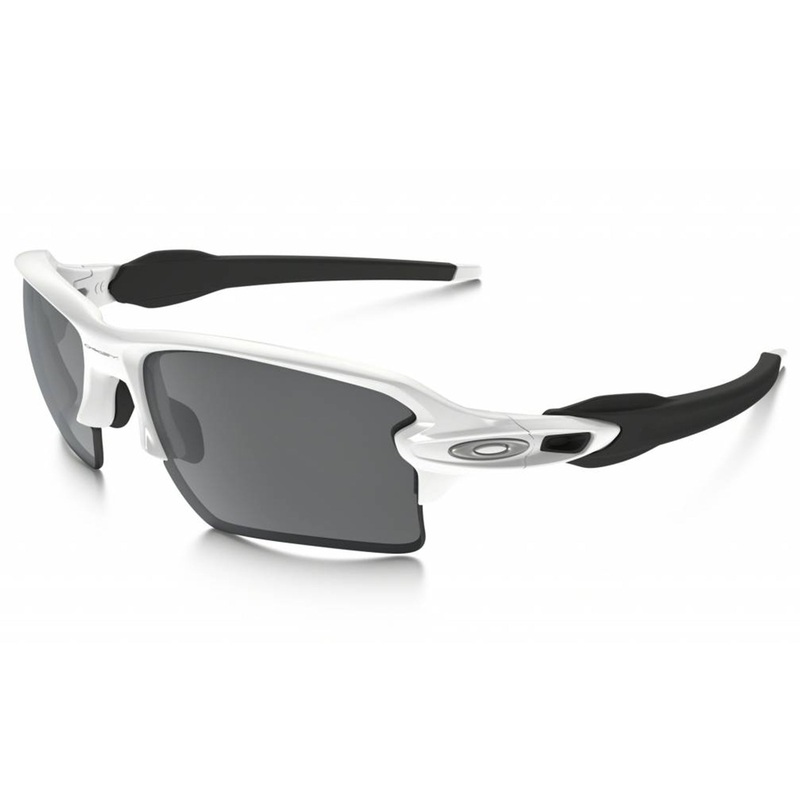 Flak 2.0 XL Sunglasses|Unisex|Polished White / Prizm Black Polarized