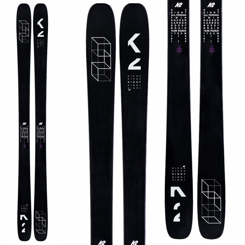 K2 Sight Skis|Male|Black|159cm