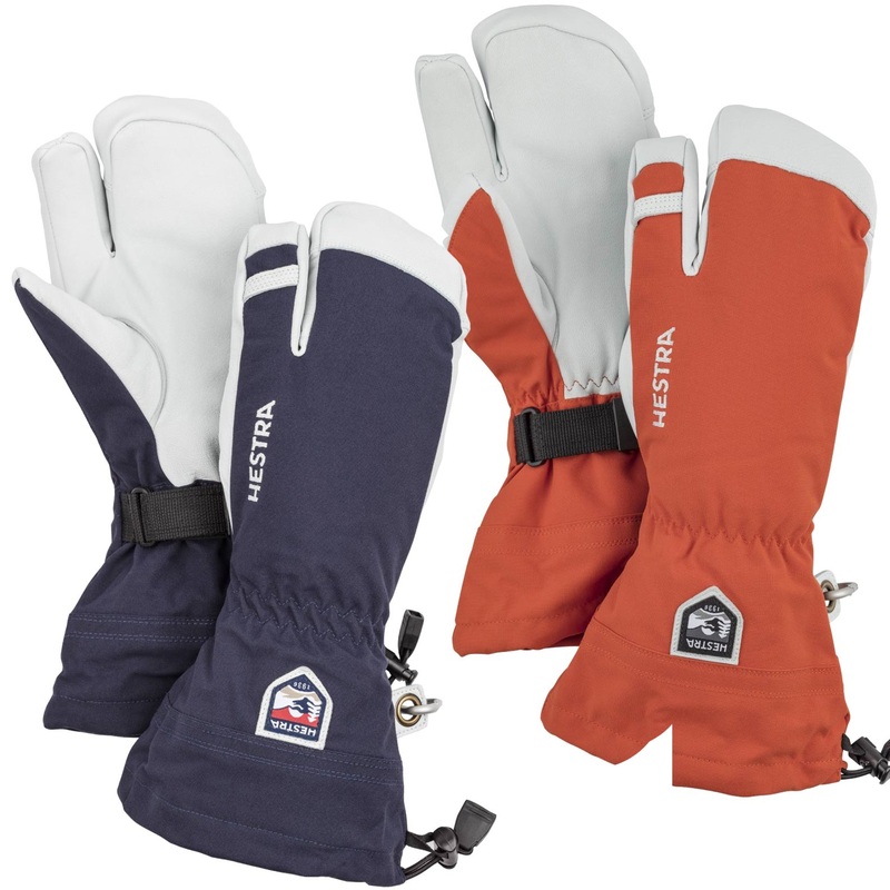 Army Leather Heli Ski 3 Finger