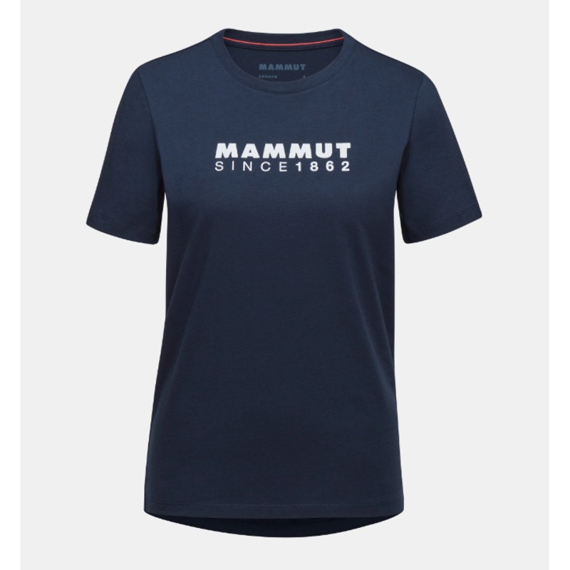 Mammut Core T-Shirt W Logo|Marine|Jade|XS|S|M|L|XL