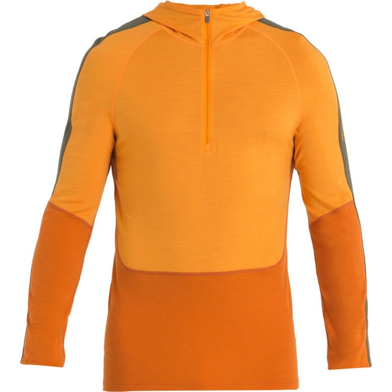 Icebreaker M Merino 200 Sonebula LS Half Zip Hood