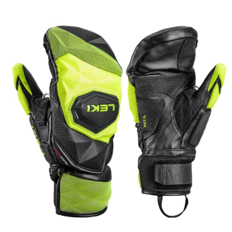 Leki WCR Venom SL 3D Mitt|BLACK/ICE LEMON|Black/Ice Lemon|BLACK/NEON PINK|8.5|9.5|10.5|6.5|7.5