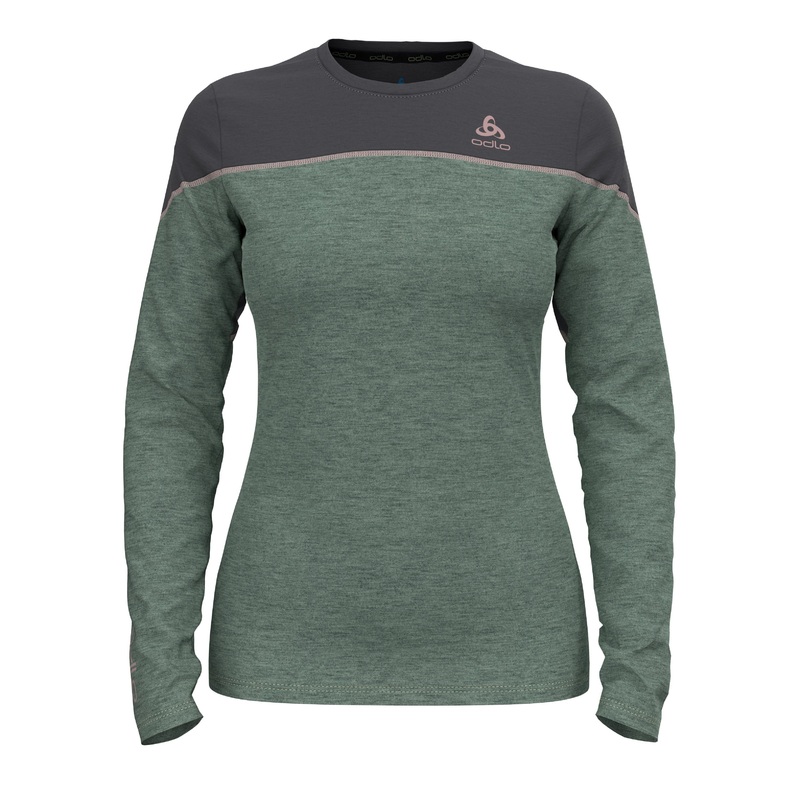 Odlo W Base Layer Top Crew Neck L/S Revelstoke PW 150