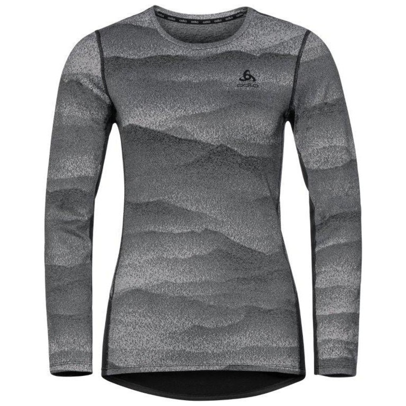 Odlo W Base Layer Top Crew Neck L/S Whistler Eco
