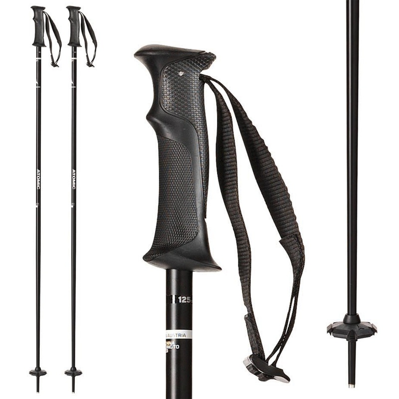 Cloud W Ski Pole|Black/White|110cm|105cm|115cm|120cm|Female