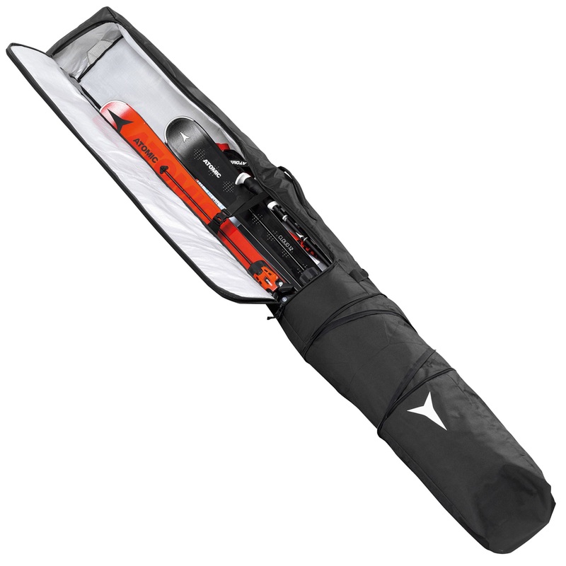 Double Ski Bag|Black/White|175-205cm