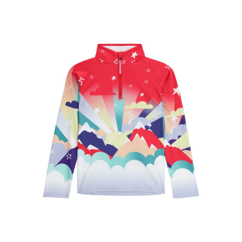 Spyder Girls Surface 1/2 Zip|Multi|Sea Glass|M
