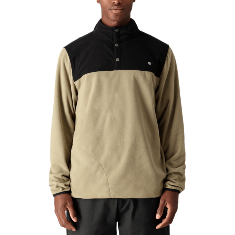 686 M Tioga Fleece Pullover|SAGE|TRUE RED|LIMESTONE|L
