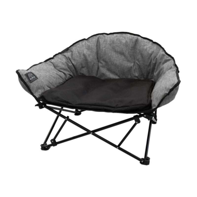 Kuma Lazy Bear Dog Bed|Heather Grey|Red Plaid|Sierra/Black|Sage