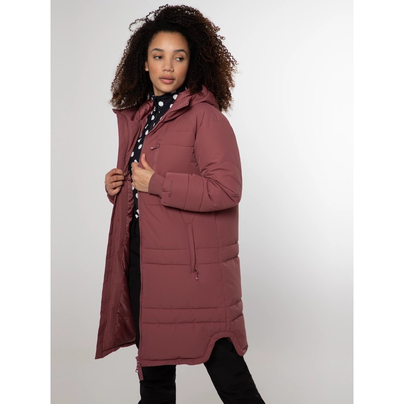 ADOREY Puffer Snowjacket|Medium|Petal Pink|True Black