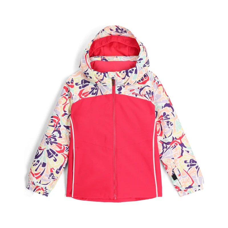 Spyder Girls Conquer Jacket|Butterfly Multi|5|2|3|4|6