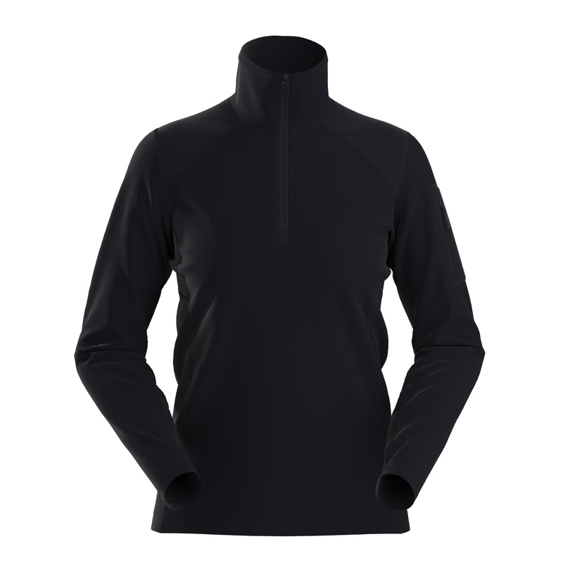 Arc’teryx Rho Zip Neck W|Black|Stratus|XS|S|M|L|XL