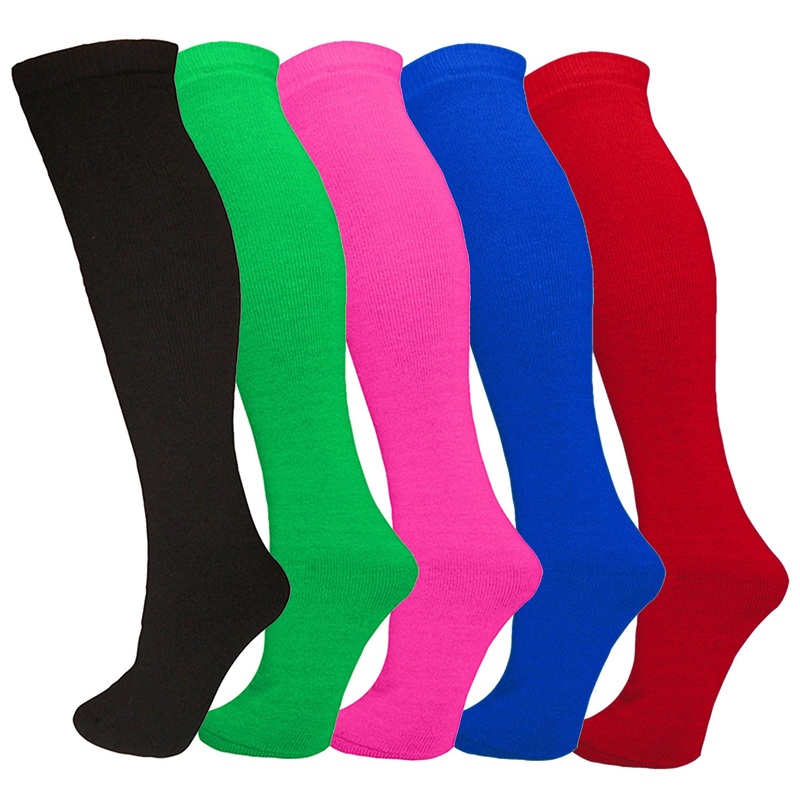 Premium Tube Sock Sale|Red|Purple|Neon Green|Neon Pink|Turquoise|Neon Orange|Triple Pack|UK 9-12|UK 4-11|UK 12.5-3.5|UK12.5-3.5|Unisex