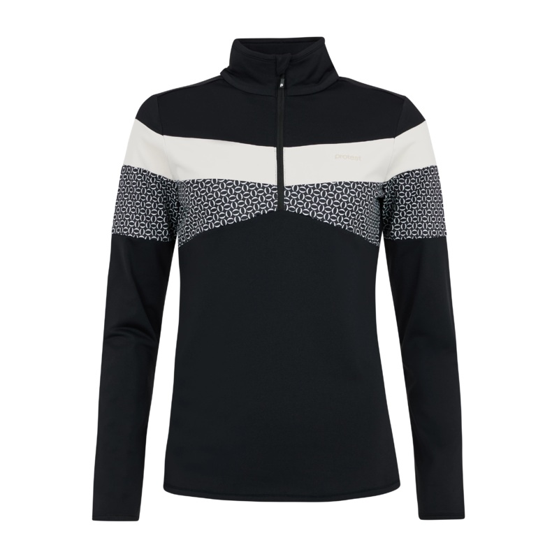 ABANO 1/4 Zip Top W 23/24|Small|Medium|Large|XL|XXL|True Black