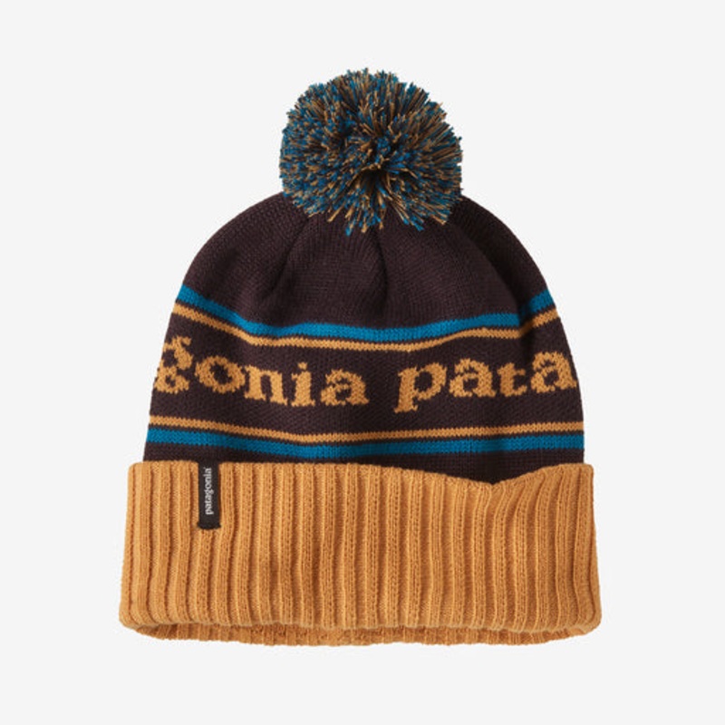 Powder Town Beanie 23/24|Unisex|Park Stripe / Dried Mango|Ridge Rise/Sleet Green|One Size