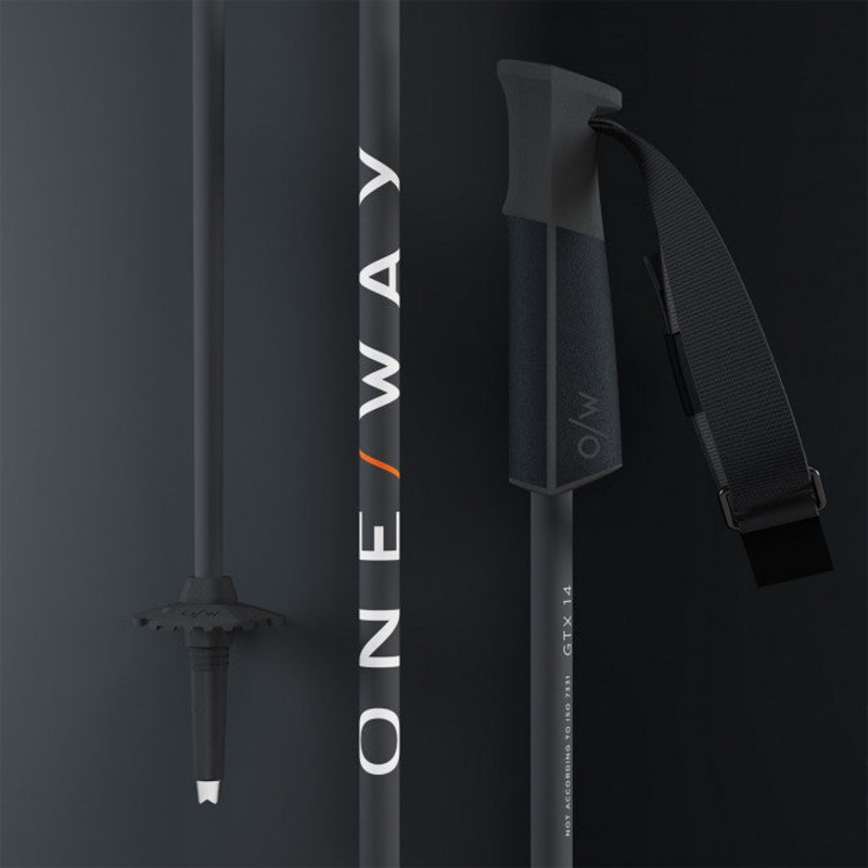 GTX 14 Custom Ski Poles|Blackberry|Flame|Navy|Asphalt