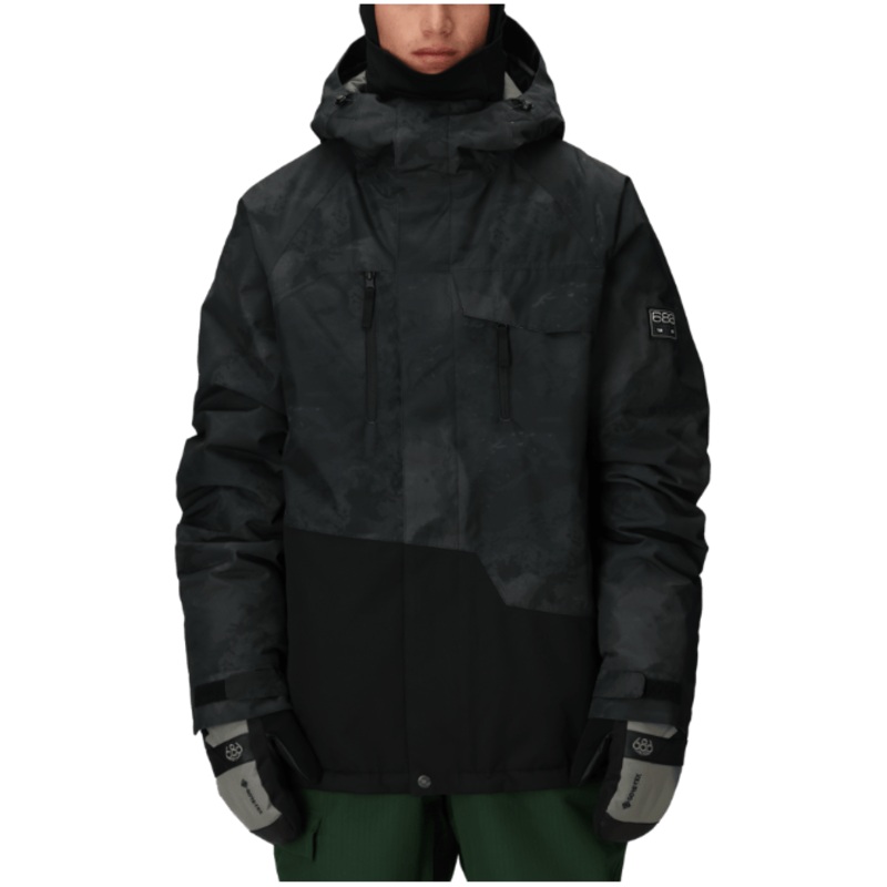 686 M Geo Insulated Jacket|BLACK HEMISPHERE|COFFEE COLORBLOCK|DUSTY MARINE COLORBLOCK|LIMESTONE COLORBLOCK|MOSS GREEN COLORBLOCK|YELLOW GOLD COLORBLOCK|L