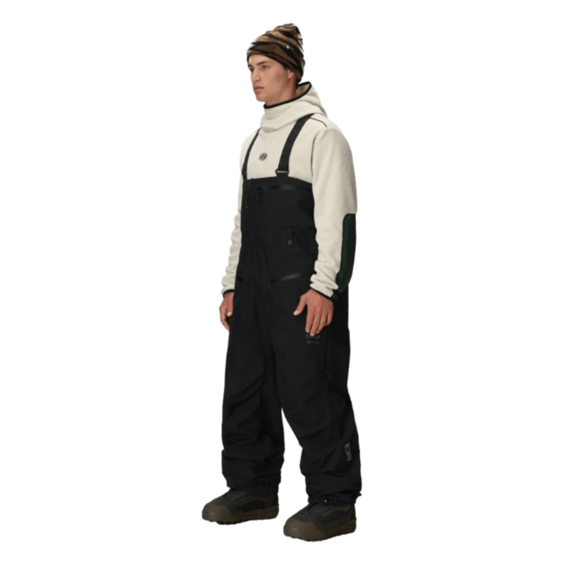 686 M Gore-Tex 3L ATV Bib|BLACK|PEPPERCORN|L