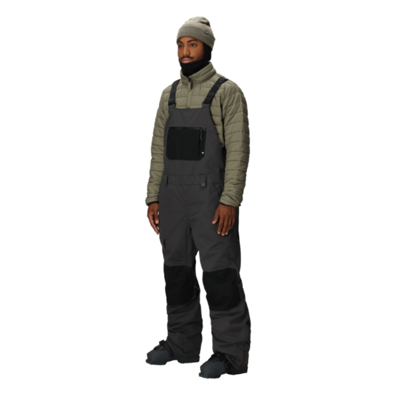 686 M Hot Lap Insulated Bib|BLACK|CHARCOAL COLORBLOCK|L|S|M|XL|XXL