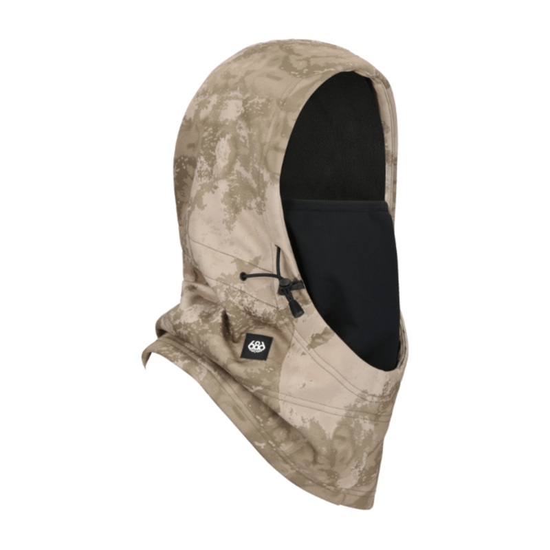 686 Patriot Bonded Hood|HUF SWIRL|LIMESTONE HEMISPHERE PRINT|O/S