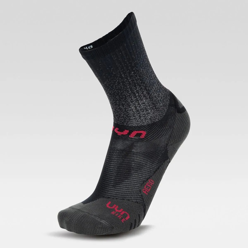 WOMEN’S BIKING AERO SOCK|Pink/Violet P074|Black/Raspberry B100|35/36|37/38|39/40