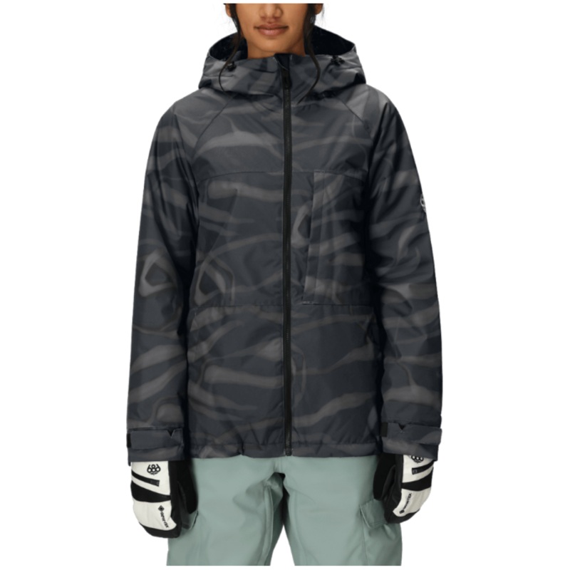 686 W Athena Jacket|BLACK VAPORS|DUSTY MARINE|SEDIMENTARY PRINT|WHITE SLUB|S