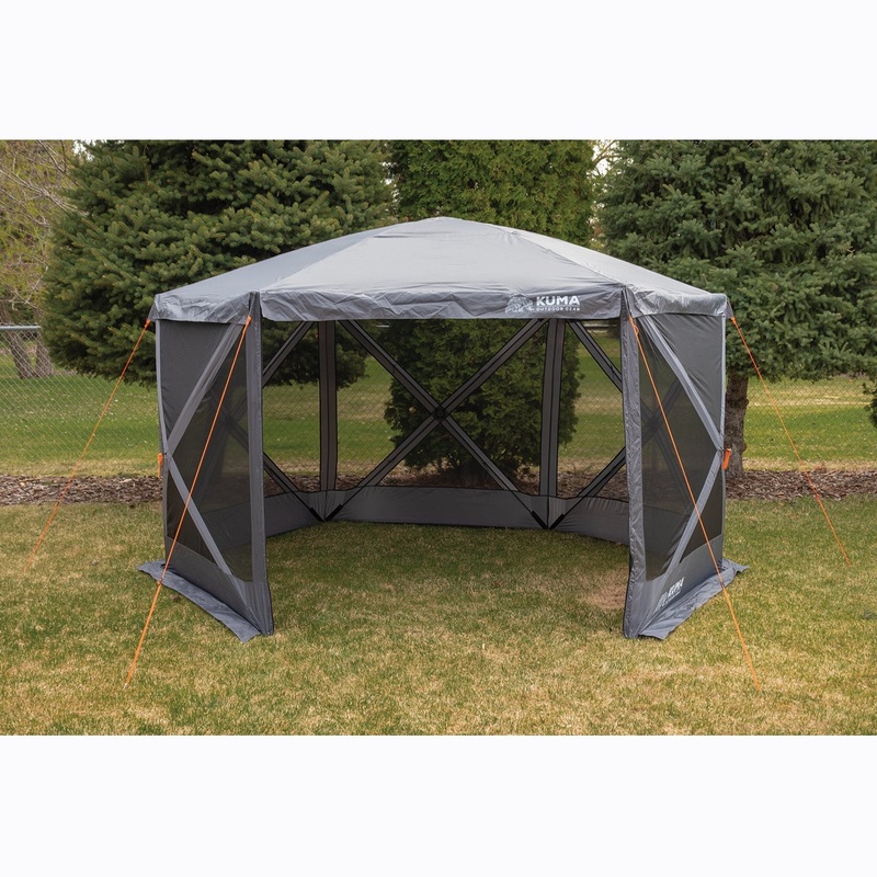 Kuma Bear Den Gazebo|Graphite/Orange