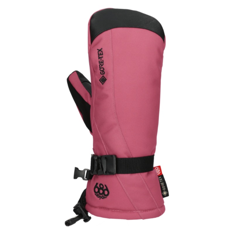 686 W Gore-Tex Linear Mitt|ROSEWOOD|WHITE|BLACK|XS|S|M|L