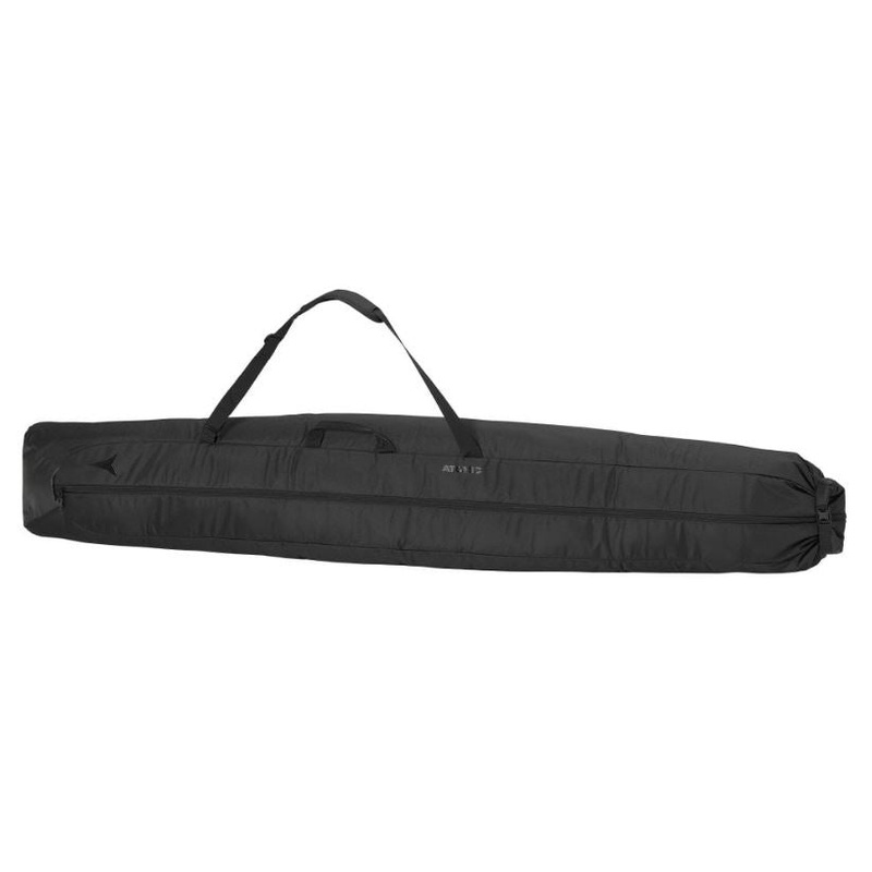 DOUBLE PADDED SKI BAG|Black|Maroon/Red