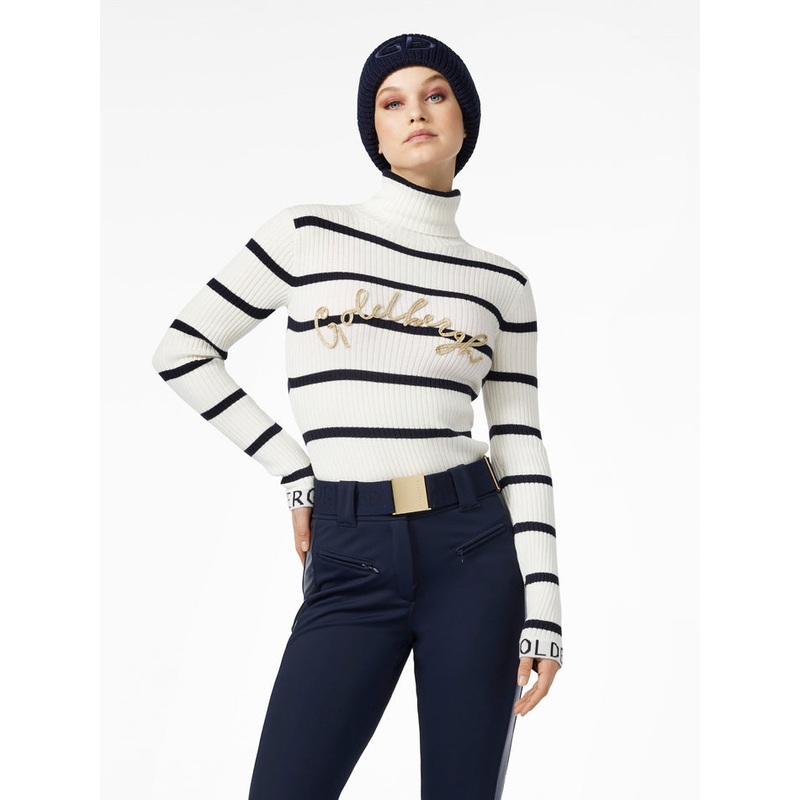 MIMI Long Sleeve Knit 24/25|Small|Medium|Large|Breton Stripe Cream