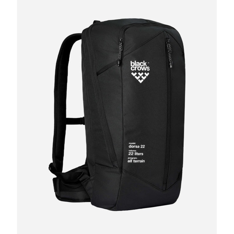 Dorsa 22 Backpack 24/25|Black/White|Mango Yellow|22 Litres