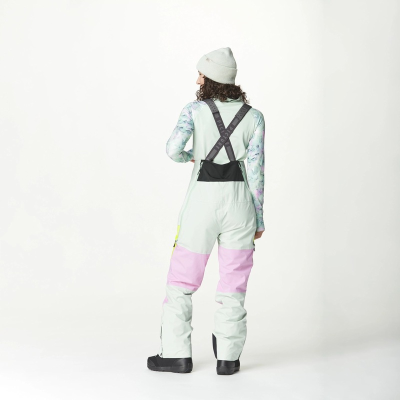 Elwy Pant Bib 24/25|XSmall|Small|Medium|Large|XLarge|Silt green orchid acid