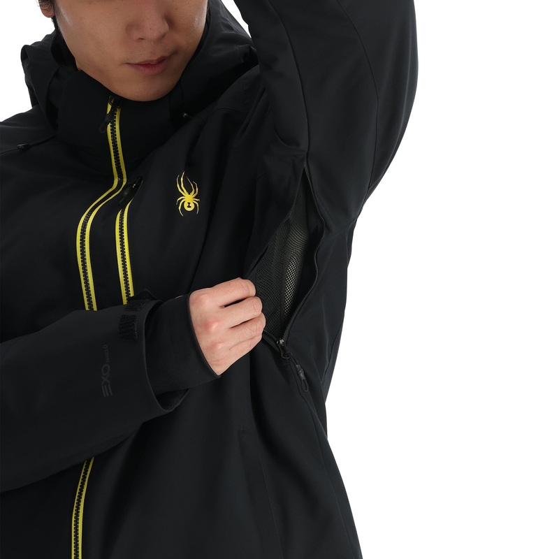TRIPOINT JACKET 24/25|Black/Yellow|Medium|Large|XL