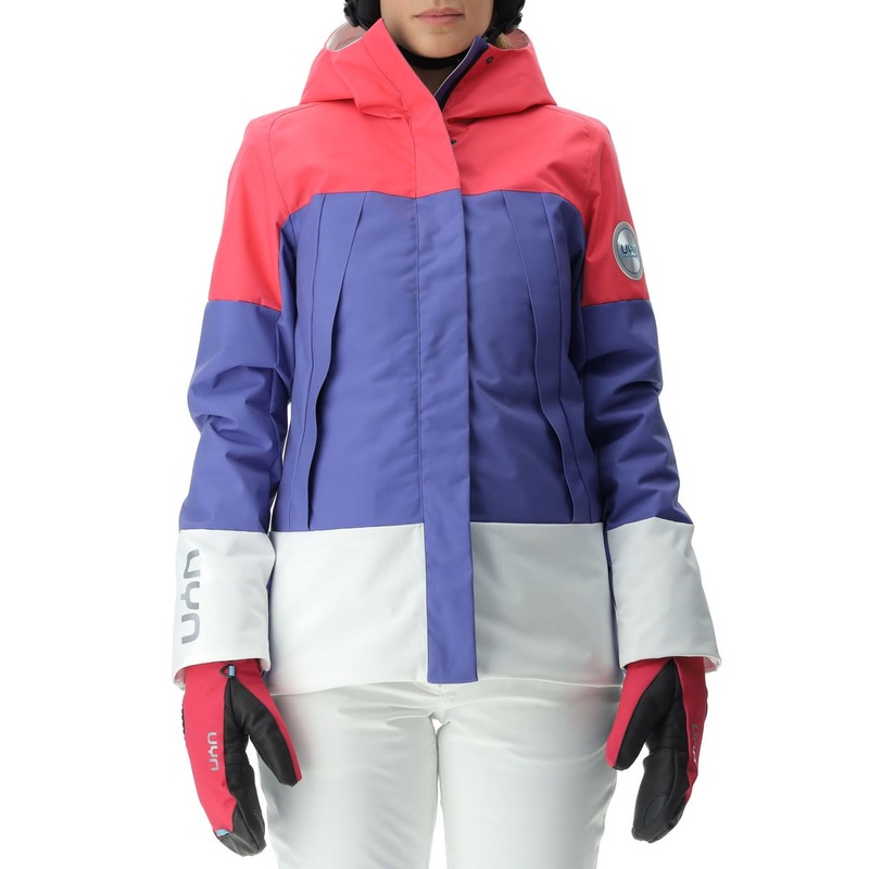 Natyon Snowqueen Ski Jacket|Small|Pink/Yarrow/Blur Iris/Optical White