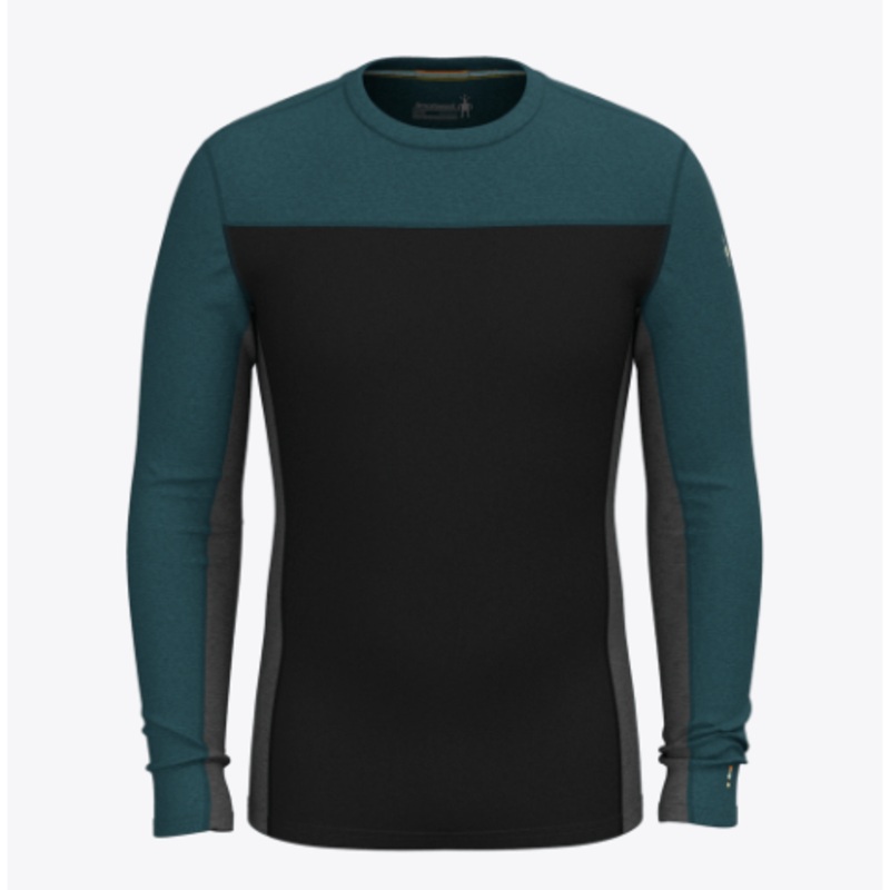 Smartwool M Classic Thermal Merino Base Layer Colorblock Crew